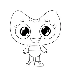 Baby Masha Kit and Kate Coloring Page for Kids - Free Kit and Kate ...