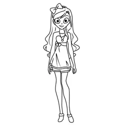 Iris LoliRock Coloring Page