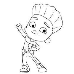 Max Mighty Express Free Coloring Page for Kids