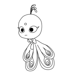 Duusu Miraculous Zag Chibi Free Coloring Page for Kids