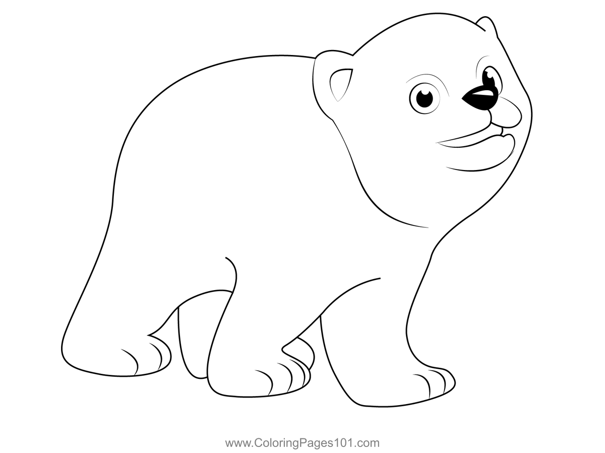 Angry Bear Coloring Page for Kids - Free Ozie Boo! Printable Coloring ...