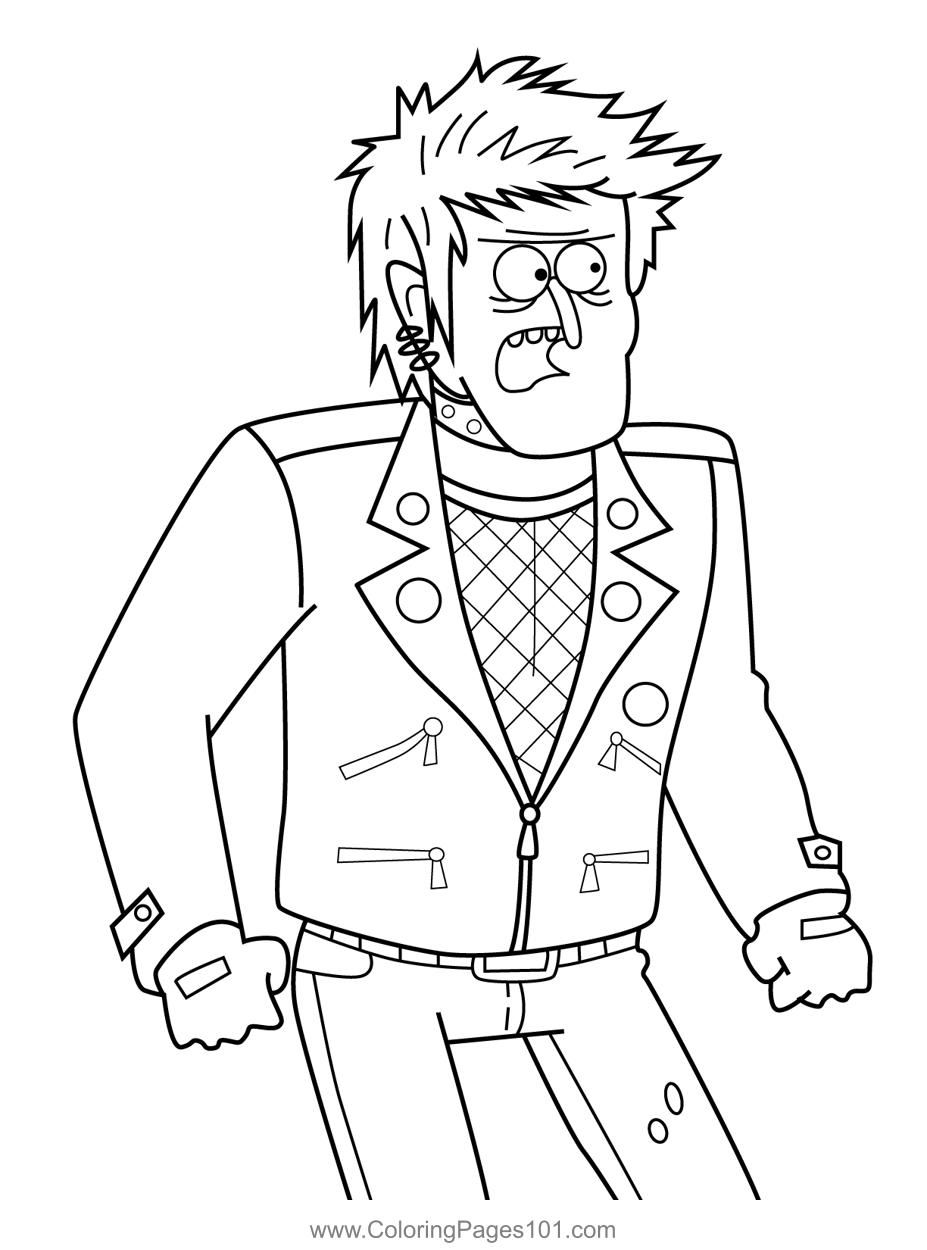 johnny test coloring pages printable