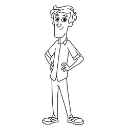 Marco Fuentes Rosie's Rules Free Coloring Page for Kids