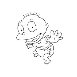 Susie Carmichael Coloring Page for Kids - Free Rugrats Printable ...