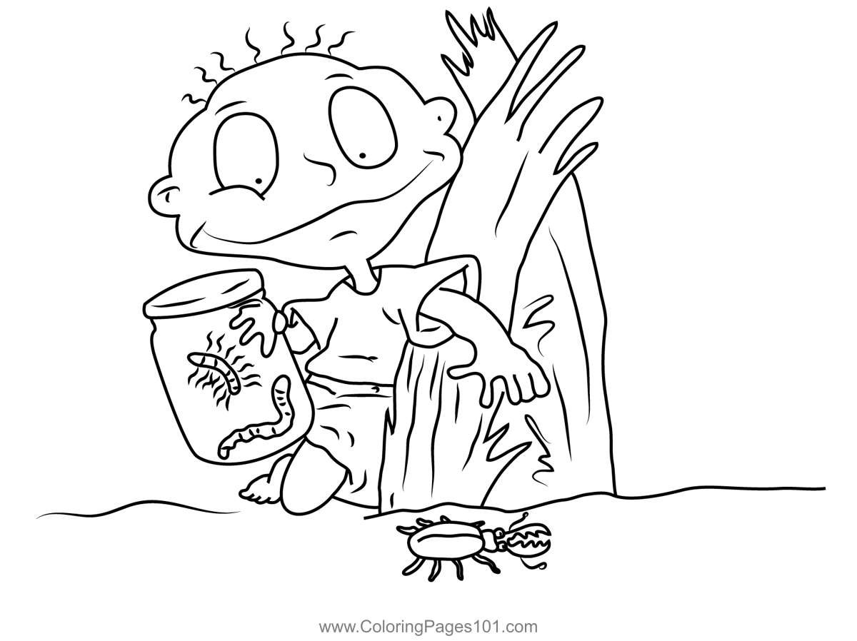 Rugrats Tommy Coloring Pages Coloring Pages - vrogue.co