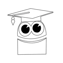 Beep With Grad StoryBots Free Coloring Page for Kids