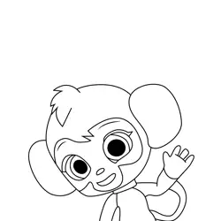 Melvin T.O.T.S Free Coloring Page for Kids