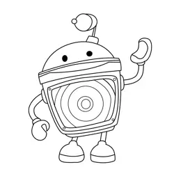 Bot Team Umizoomi Coloring Page