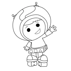 Geo 1 Team Umizoomi Coloring Page