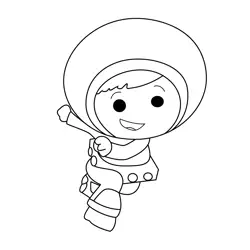 Geo Team Umizoomi Free Coloring Page for Kids