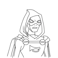 Herald Teen Titans Coloring Page