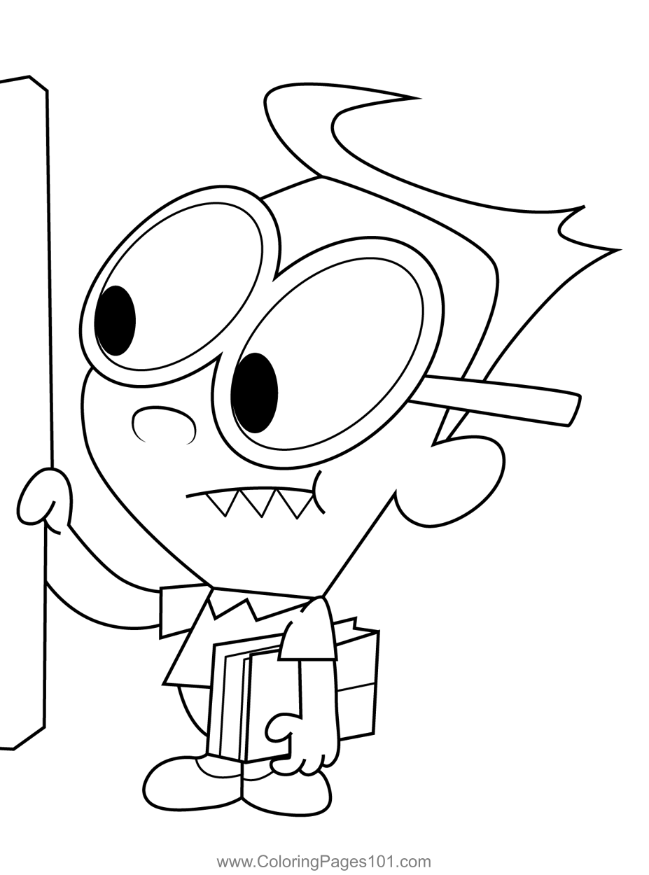 Nergal Jr. The Grim Adventures of Billy and Mandy Coloring Page for ...