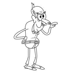 Bernie The Loud House Coloring Page