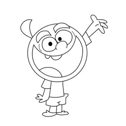 Carlitos Casagrande The Loud House Free Coloring Page for Kids