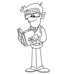 Carlos Casagrande Re The Loud House Free Coloring Page for Kids