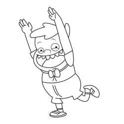 Carlos Jr. Casagrande The Loud House Free Coloring Page for Kids