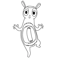 Bendy Go Number 1 The Numtums Coloring Page