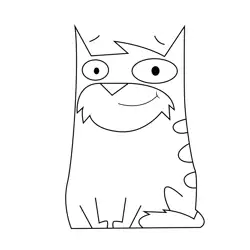 The Pets Factor Furry Friends Cat Coloring Page