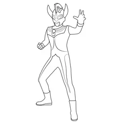 Ultraman Taro 2 Ultraman Coloring Page