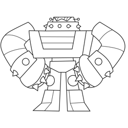 Craig the Moose Holding Rake Unikitty Coloring Page for Kids - Free ...