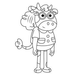 Sylvia Work It Out Wombats! Free Coloring Page for Kids