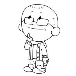 Brad Meltzer Xavier Riddle and the Secret Museum Free Coloring Page for Kids