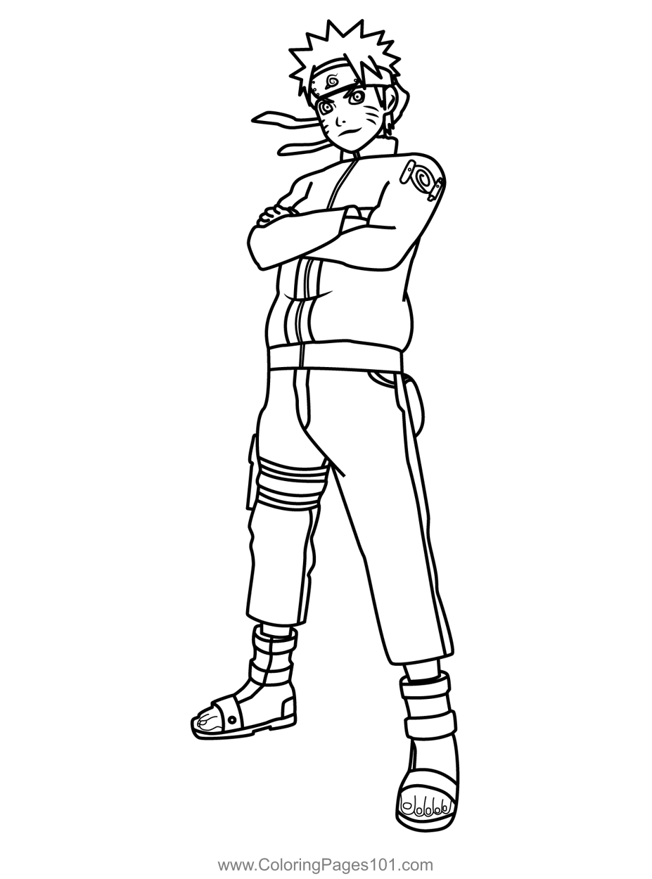 101  Coloring Picture Of Naruto  Best Free