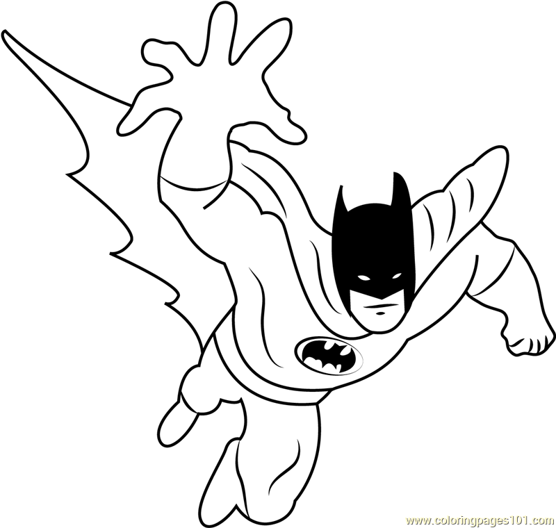 Amazing Batman Peel Coloring Page for Kids - Free Batman Printable ...