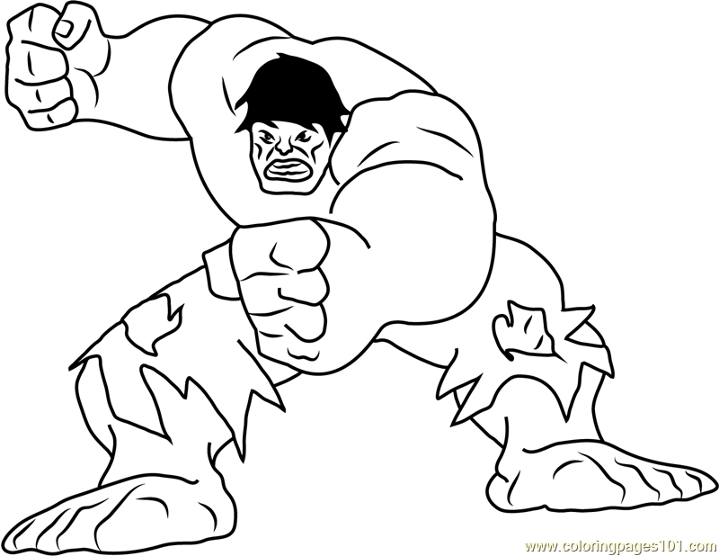 730 Collections Hulk Coloring Pages Online  HD