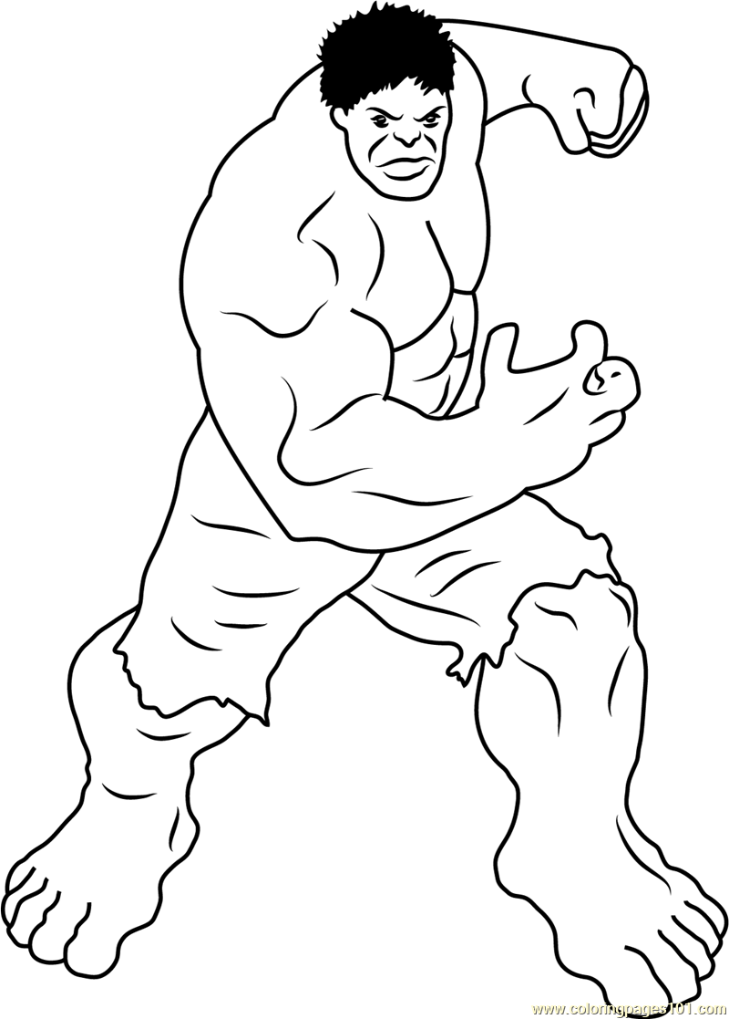 incredible hulk coloring page for kids free hulk printable coloring pages online for kids coloringpages101 com coloring pages for kids