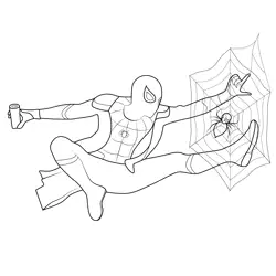 Spiderman Coloring Page