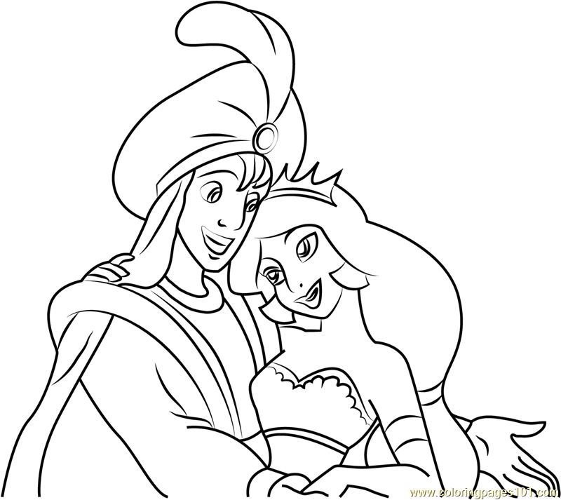 400 Collections Coloring Pages Princess Jasmine  Latest