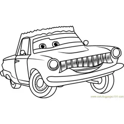 Rusty Rust-eze from Cars 3 Coloring Page for Kids - Free Cars 3 ...