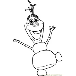 Olaf Coloring Page for Kids - Free Frozen Printable Coloring Pages ...