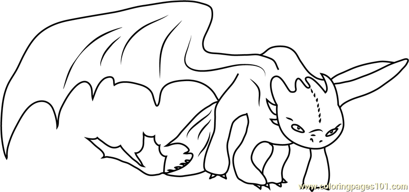 Dragon Coloring Page - Free How to Train Your Dragon Coloring Pages ...