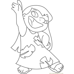 Lilo & Stitch Coloring Pages