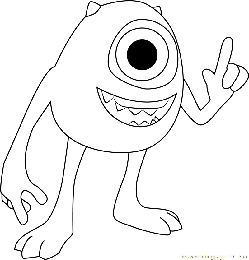 monsters inc coloring pages to print