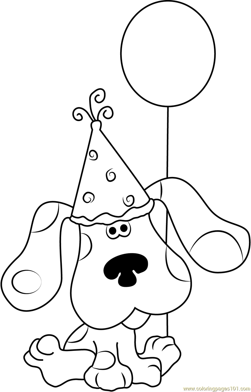 17  Blues Clues Coloring Pages