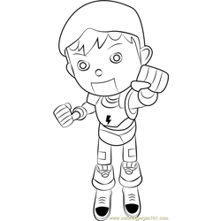BoBoiBoy Coloring Pages for Kids Printable Free Download ...