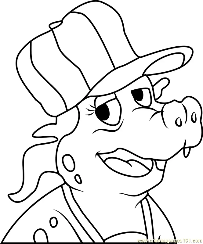 Dragon Tales Polly Nimbus Coloring Page for Kids - Free Dragon Tales ...