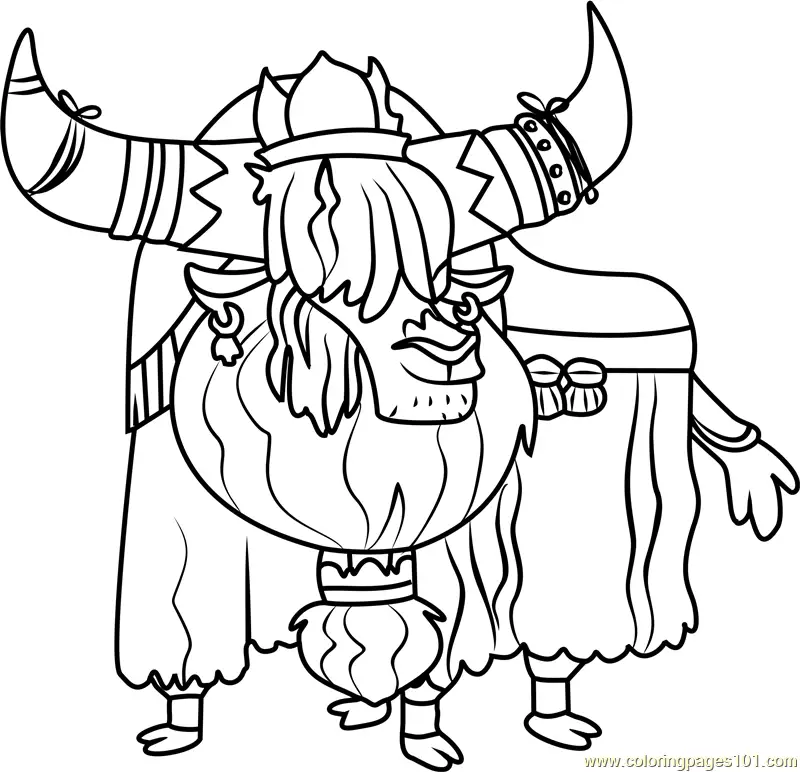 Prince Rutherford Coloring Page for Kids - Free My Little Pony ...