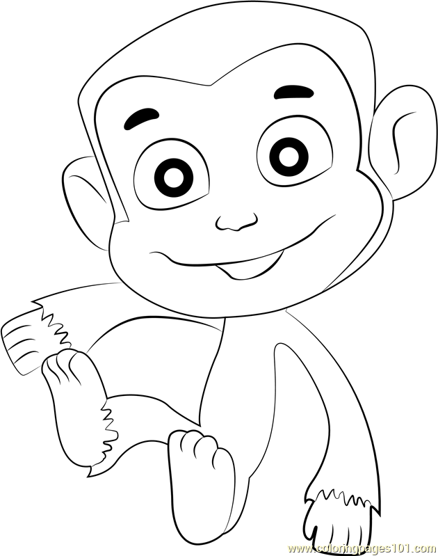 Mandy Coloring Page for Kids - Free PAW Patrol Printable Coloring Online for Kids - ColoringPages101.com | Coloring Pages for Kids