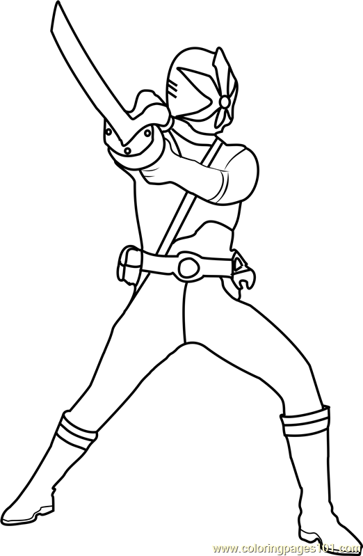 blue samurai ranger coloring page for kids free power rangers printable coloring pages online for kids coloringpages101 com coloring pages for kids