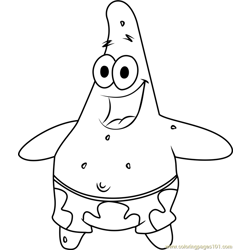 patrick coloring pages