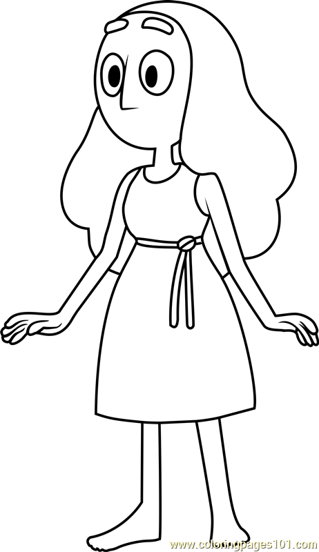 Download Connie Maheswaran Steven Universe Coloring Page For Kids Free Steven Universe Printable Coloring Pages Online For Kids Coloringpages101 Com Coloring Pages For Kids