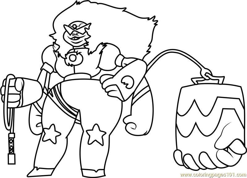 Download Sugilite Steven Universe Coloring Page for Kids - Free ...