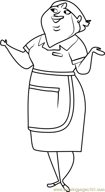 Rosie Stoked Coloring Page for Kids - Free Stoked Printable Coloring