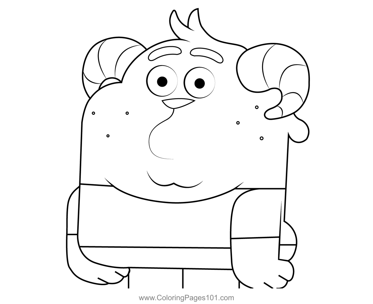 Chi Chi Parent Dad The Amazing World of Gumball Coloring Page for Kids ...