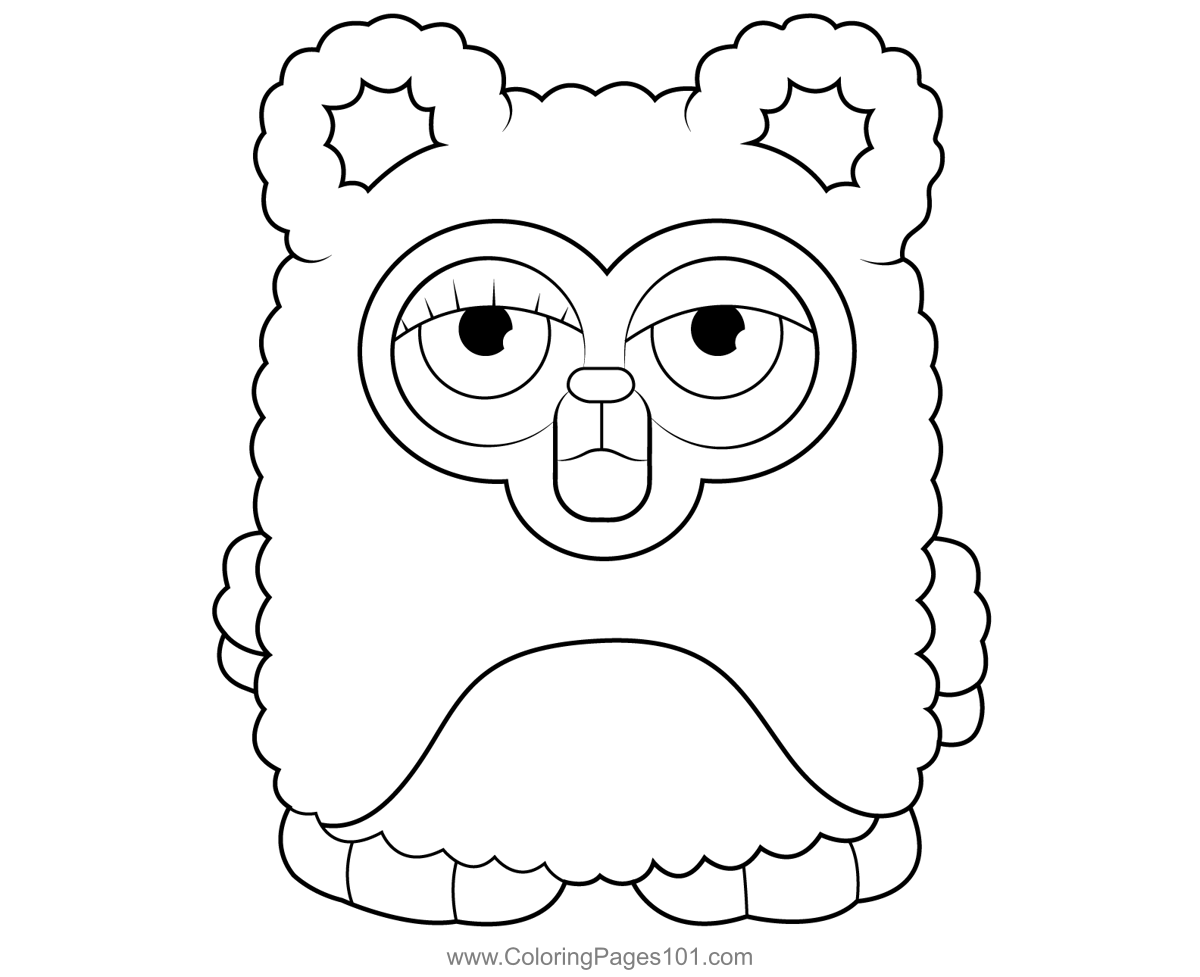 Fuzzy The Amazing World of Gumball Coloring Page for Kids - Free The ...