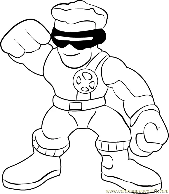 Cyclops Coloring Page for Kids - Free The Super Hero Squad Show ...
